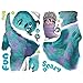 Roommates RMK2012SLM Monsters Giant Sully and Boo Peel and Stick Wall Decals