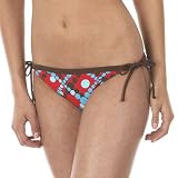 Xhilaration® Dot Triangle Swim Bottoms - Red/ Slate