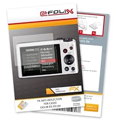 atFoliX FX-Antireflex Displayschutzfolie f�r Casio Exilim EX-ZR100 - Displayschutz antireflektierend! H�chste Qualit�t - Made in Germany!