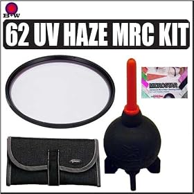 B+W 62mm UV Haze 010 MRC Multi-Resistant Coating Glass Filter 66070231 KIT For Nikon 105mm f/2.8G ED-IF AF-S VR Micro-Nikkor