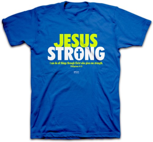 Kerusso Men's Jesus Strong Christian T-Shirt