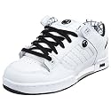 DVS Militia FA White Leather Plaid Shoe - UK8
