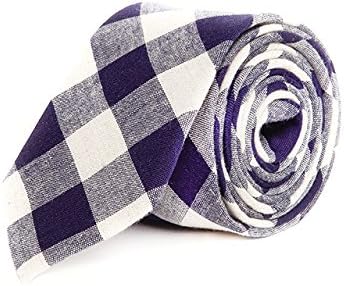 Mosaic Menswear Plaid Neck Tie