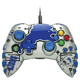 Xbox 360 NFL Detroit Lions Controller