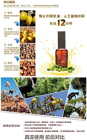 Women Hair Conditioner argan oil slove dry, short-tempered, fragile, dark dumb, bifurcate and unkempt hair