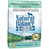 Natural Balance L.I.D. Limited Ingredient Diets Sweet Potato & Chicken Formula Dry Dog Food, 26-Pound
