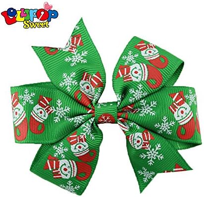 Lollipopsweet Merrychristmas Lovely Baby Girl Headband (hair clips(6pcs/set))