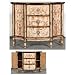 Booth Harbor Hand Painted Sideboard 39"w Wood Chest Cabinet
