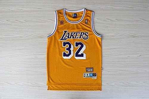 Men's Los Angeles Lakers Earvin Johnson Retro Home Jersey
