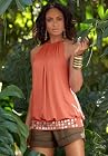 Knit Tunic Top (SANDBAR,XS)