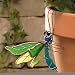 Green Dragonfly Pot Decor