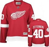 Reebok Detroit Red Wings Henrik Zetterberg Women's Premier Home Jersey