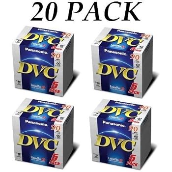 Set A Shopping Price Drop Alert For Panasonic DVM60EJ20P MiniDV Tapes 20 Pack For All MiniDV Cam