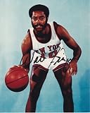 Walt Frazier Autographed New York Knicks 8x10 Photo - Hall of Famer