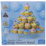 WILTON Cake Decorating and Party Supplies 307-651 CUPCAKES N MORE DSPL