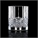 Crystal Set of Six Double Old Fashioned Glasses
