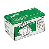 GBC Swingline Products - GBC Swingline - Personal Shredder Bags, 100/Roll, Clear - Sold As 1 Box - Plastic bags can be used with GBC ShredMaster Shredders and Stands. - Bags are tear-resistant and see-through. -