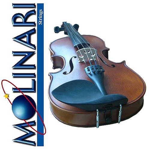 Molinari 3/4 Size Student Violin Outfit (Wood Bow, Canvas Case)