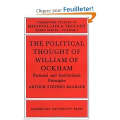 The Political Thought of William Ockham