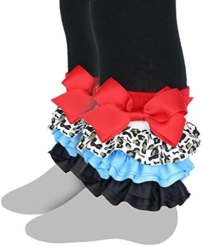 Celegrity - Girls Footless Tight, Leggings Interchangeable Ruffles