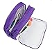 Comfy Robes Waffle Weave Lined Cosmetic Bag