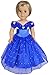 Ebuddy Halloween Costume Set Inspired By Cinderella Doll Clothes Dress Fits 18 Inch Doll