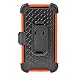 Note 5 Case, Galaxy Note 5 Case, BENTOBEN Samsung Galaxy Note 5 Case Shockproof Heavy Duty Hybrid Full Body Rugged Holster Protective Case for Samsung Galaxy Note 5 with Kickstand + Belt Clip, Orange