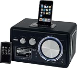 Produkt-Bild: LUXUS W-LAN INTERNET-RADIO MIT IPOD DOCKING-STATION, MIT RADIOWECKER, 12500 DIGITALE RADIO-STATIONEN, ANSCHLUSS AN HIFISYSTEM + LAUTSPRECHERSYSTEM, SCHWARZ/SILBER, NEU + OVP