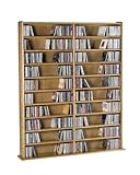 Wood Technology Hardwood Wall Unit MM-1200 Media Storage