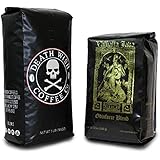 Death Wish Coffee & Valhalla Java Bundle, Fair Trade and USDA Certified Organic, Whole Bean Coffee