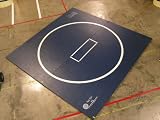 10'x10'x1.25 Dollamur Ultralight Wrestling Mat - Red