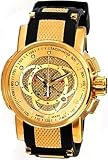 Best Buy Invicta Men’s 0899 S1 Touring Sport Chronograph Black Rubber Watch Chronograph Watch