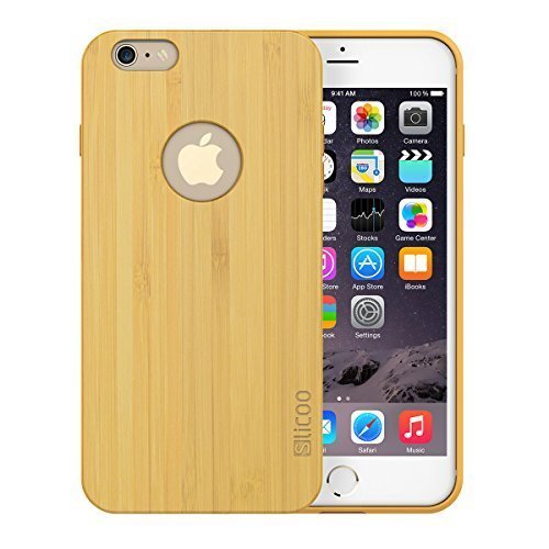iPhone 6 Case, Slicoo [Nature Series] Bamboo Slim Covering Case for iPhone 6 6s (4.7 inch)