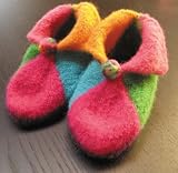 Knitwhits Elfin Booties Kit -Kids Size