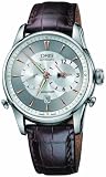 Oris Men's 690 7581 4051LS Artelier Worldtimer Silver Dial Watch