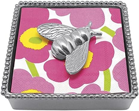 Mariposa Bumblebee Beaded Napkin Box