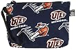 UTEP Miners Makeup Pouch-Travel Clutch - Coin Purse Wristlet UTEP Make up Cosmetic Beauty Bag Best Unique Small Gifts for Women Woman Ladies Girls or College Students