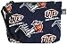 UTEP Miners Makeup Pouch-Travel Clutch - Coin Purse Wristlet UTEP Make up Cosmetic Beauty Bag Best Unique Small Gifts for Women Woman Ladies Girls or College Students