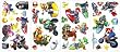 ROOMMATES 771SCS Nintendo Mario Kart Peel and Stick Wall Decals