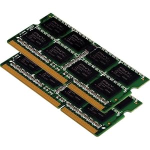 PNY Optima 8 GB (2 x 4 GB) PC3-8500 1066MHz DDR3 Notebook SODIMM Memory Kit