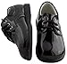 Boys Infant Toddler Black Round Toe Tuxedo Shoe