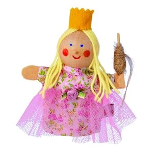 Sleepying Beauty Princess Finger Puppet by Kathe Kruse