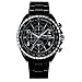 Police 10962JSB/02M Men's Navy Black PVD Stainless Steel Bracelet Chronograph Watch