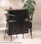 All new item Black bar unit with black trim