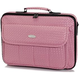 Oliepops Pastel Pink Woven Laptop Case fits 15.4; 15.6-17" LIMITED EDITION