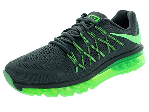 Nike Mens Air Max 2015 Anthracite/Green Strike/Black Running Shoe