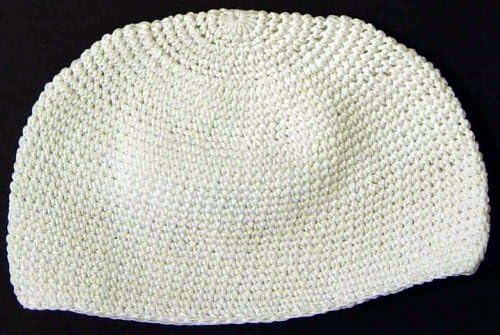 White Tight Knit Beanies Cap - MayaWear