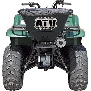 Buyers ATVS100 100-Pound 12 Volt Electric ATV Broadcast Spreader With Rain Cover