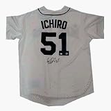 Ichiro Suzuki Seattle Mariners Autographed Replica MLB Baseball Jersey (White)