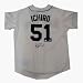 Ichiro Suzuki Seattle Mariners Autographed Replica MLB Baseball Jersey (White)